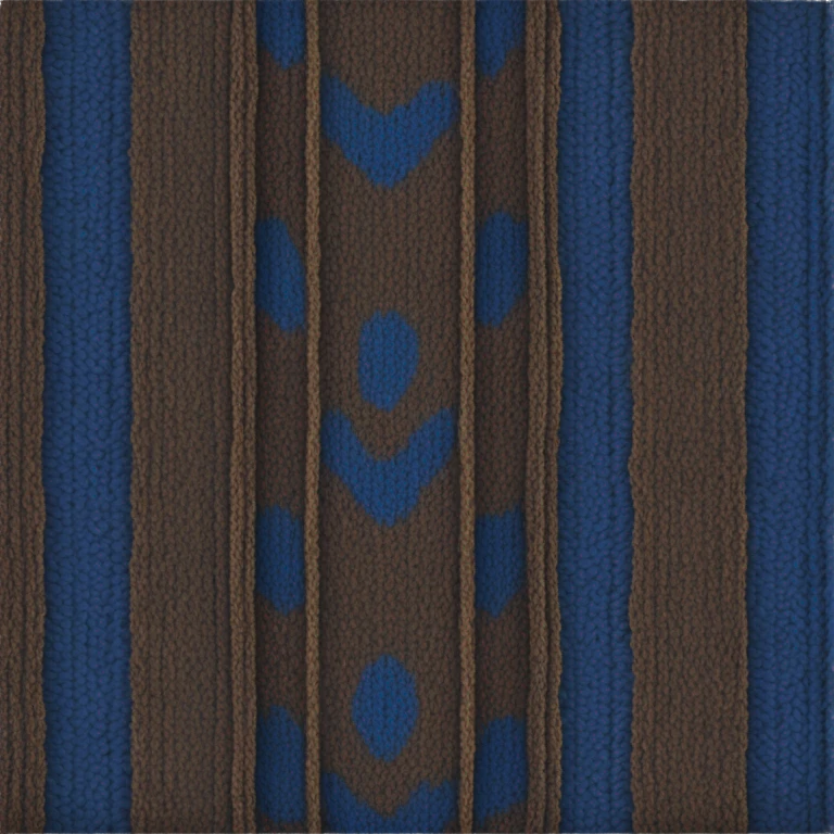 blue knitted Ravenclaw scarf emoji