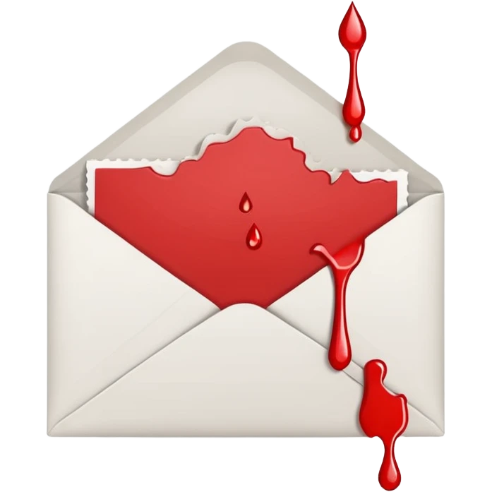 bleeding evnelop emoji
