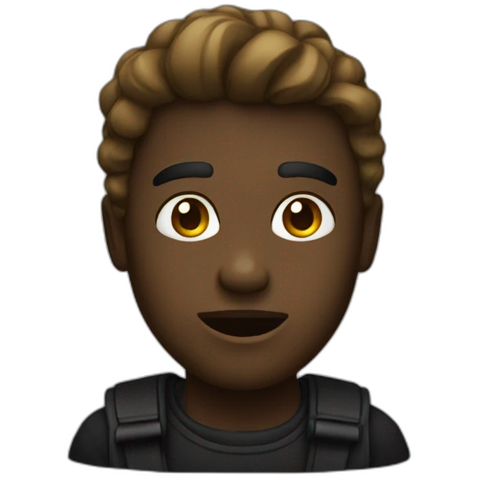 Emoji noir emoji