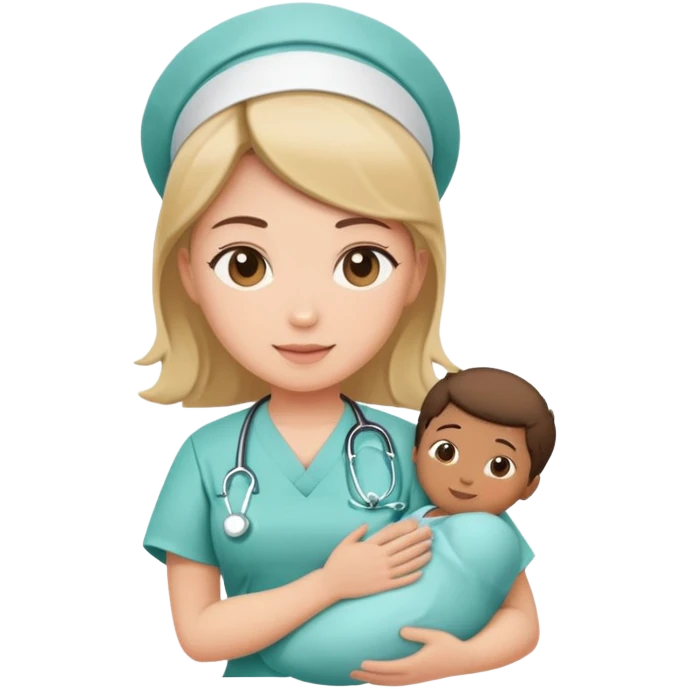 birthing nurse emoji