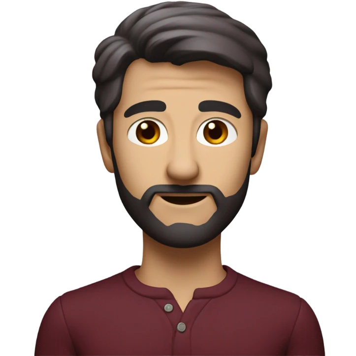Wine red emoji