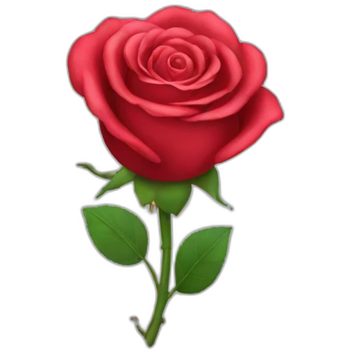 Coeur rose emoji