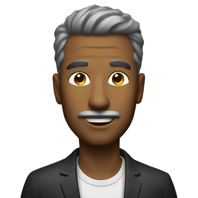 A zesty man  emoji