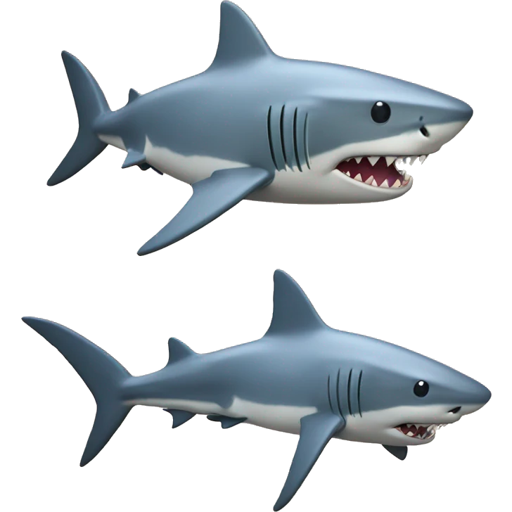 shark with muscles emoji
