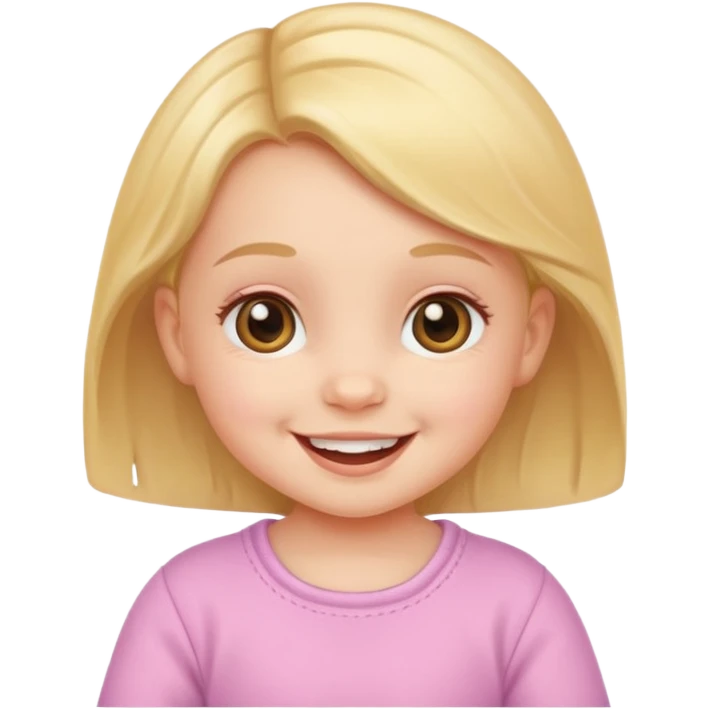 Bébé fille  emoji