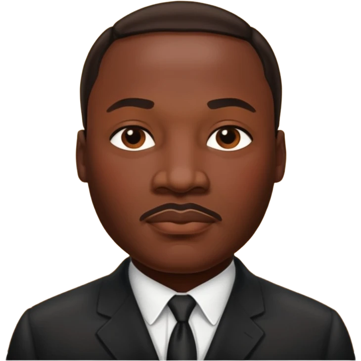 Martin Luther King emoji