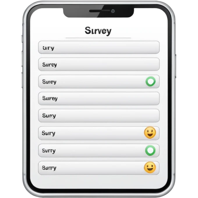 survey emoji