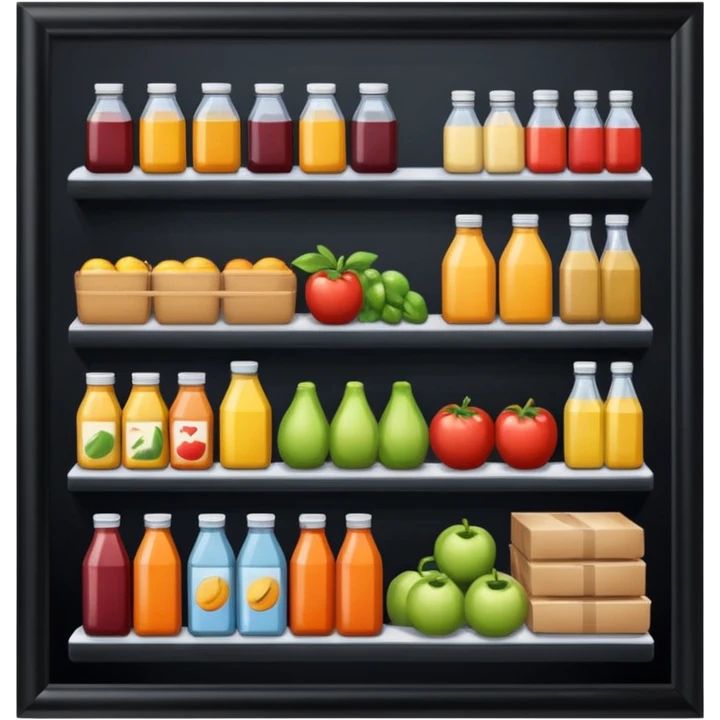Grocery store emoji