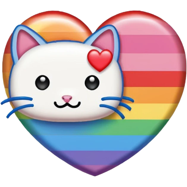 heart nyan cat emoji