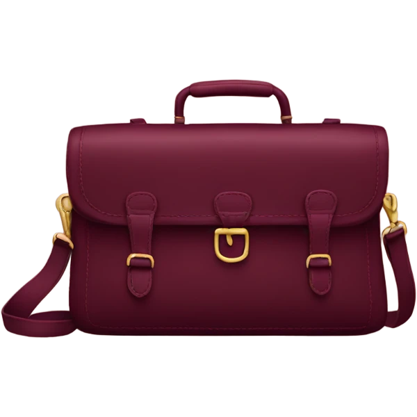 Burgundy bags  emoji