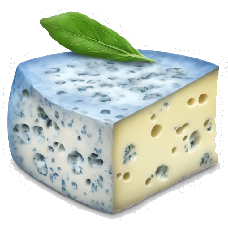 French blue cheese emoji
