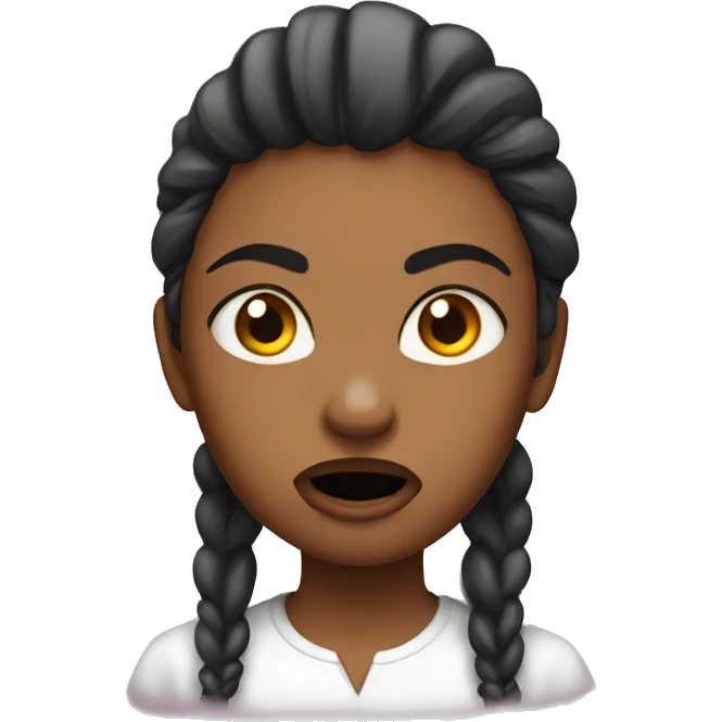 Mad girl emoji