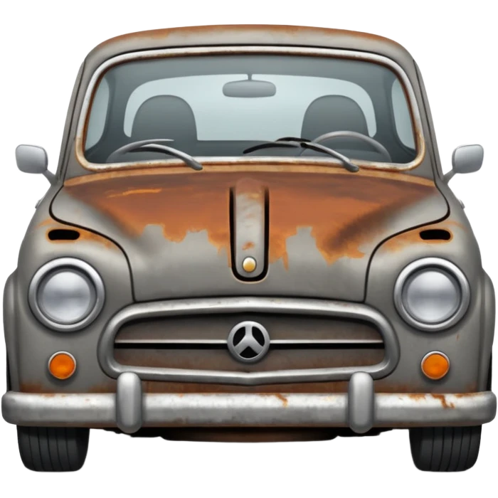 a crappy car emoji