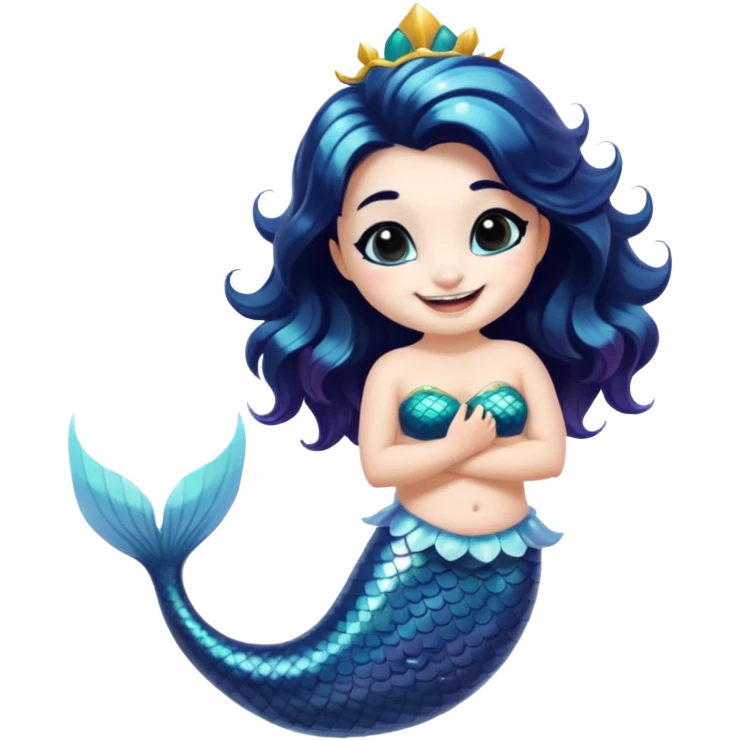 panda mermaid emoji