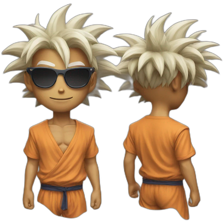 Goku WITH SHADES emoji