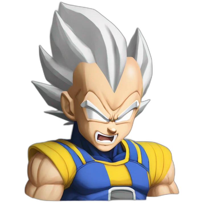 vegeta M majin  emoji
