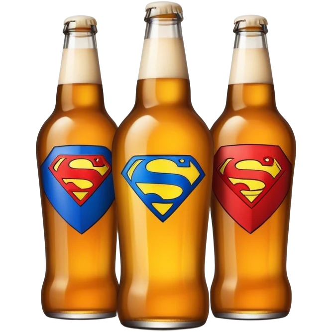 Super hero beers emoji