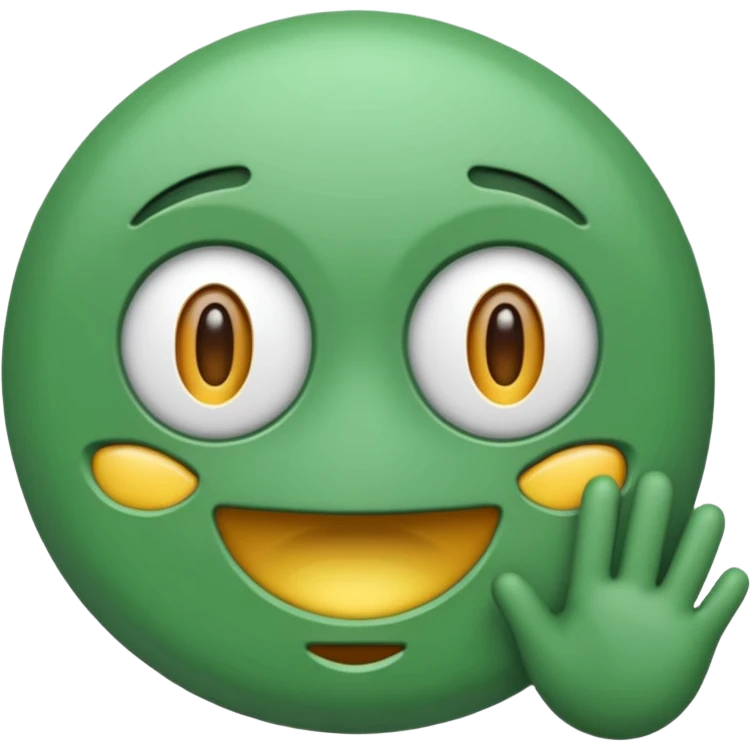 зелёный ключ с эмоциями  emoji