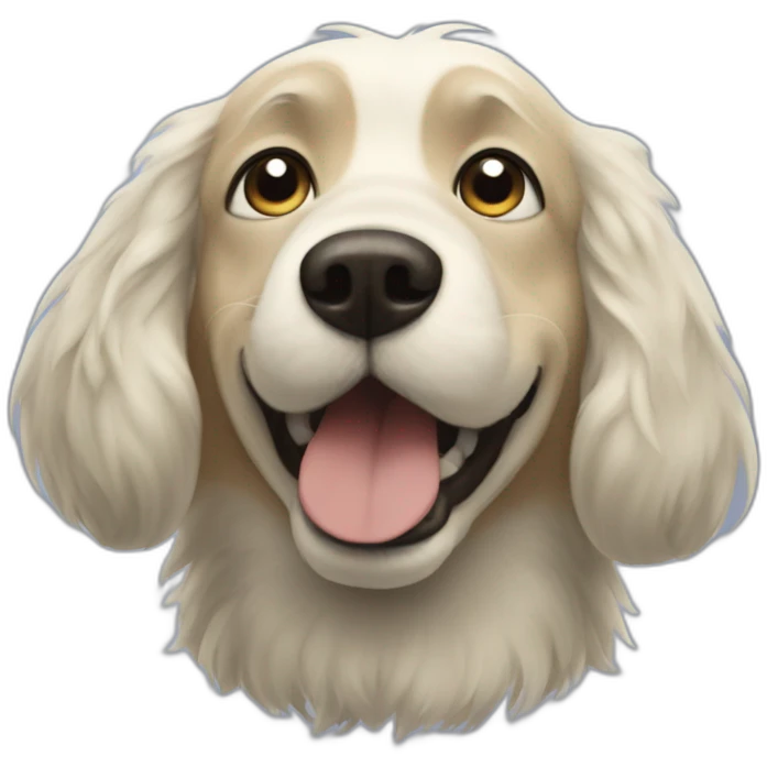 Hihn the dog from the movie Howl's Moving Castle emoji