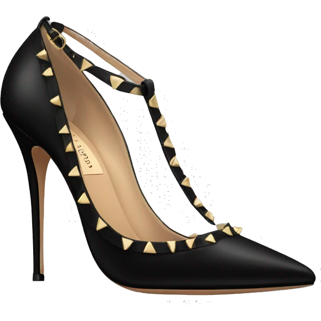 Black valentino high heels emoji