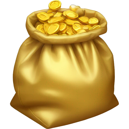 pouch of gold emoji