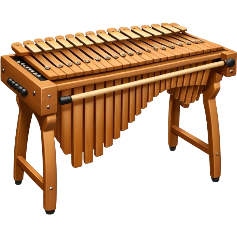 Marimba réaliste  emoji