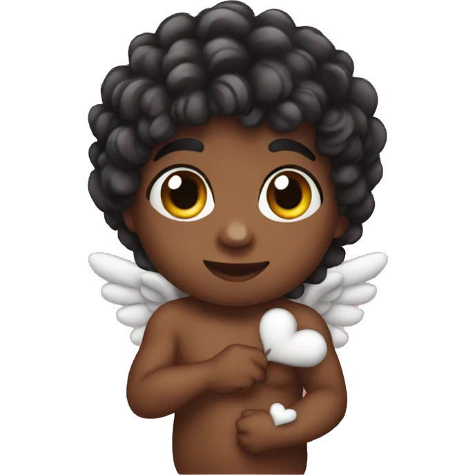 Cupido negro emoji