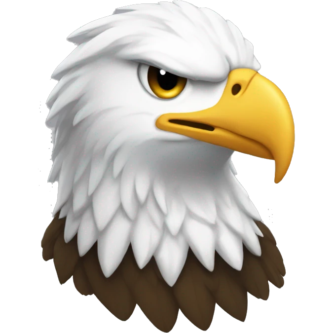 bald eagle america christmas emoji