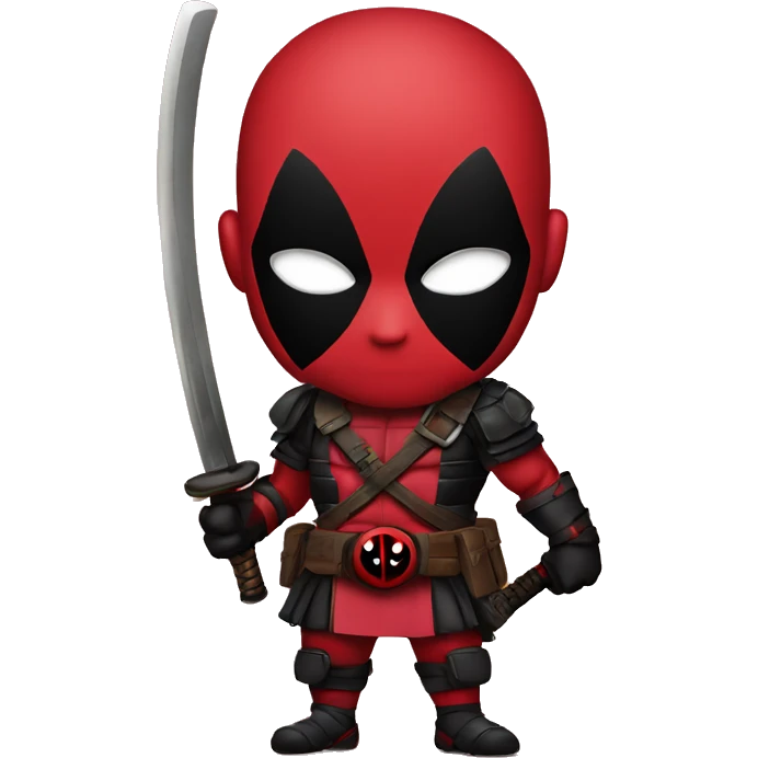 deadpool samurai emoji