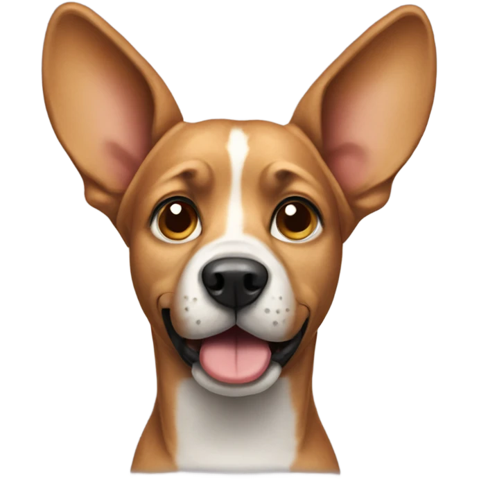 dog with big ears emoji
