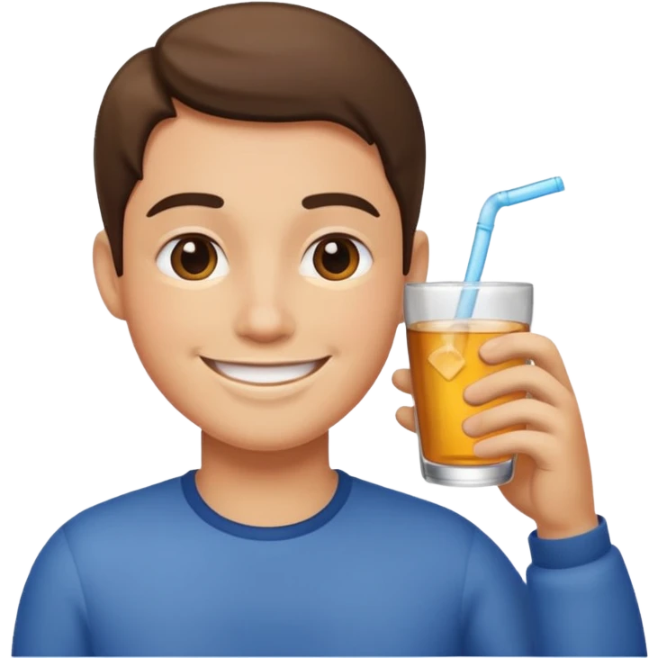 Person drinking ' emoji
