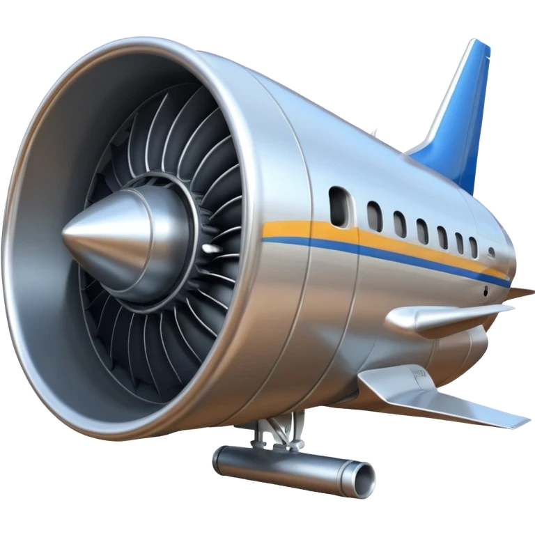 B737 Strong big Jet Engine emoji