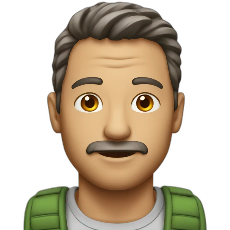 Man mäht Rasen emoji