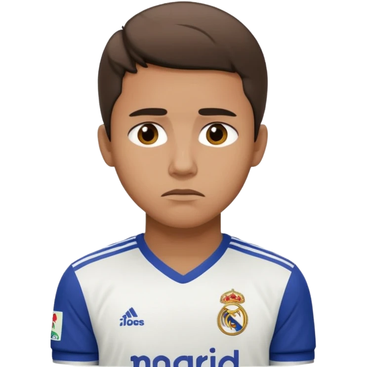 ich weine, ich bin Madrids Fan emoji