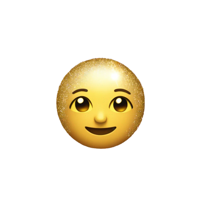 Glitter emoji