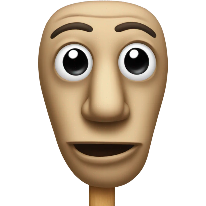 Pinocchio long nose emoji