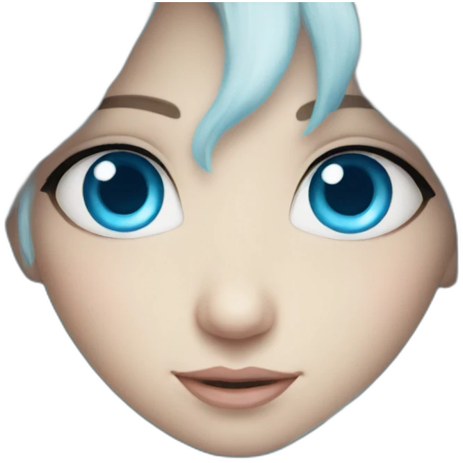 fairy blue eyes emoji