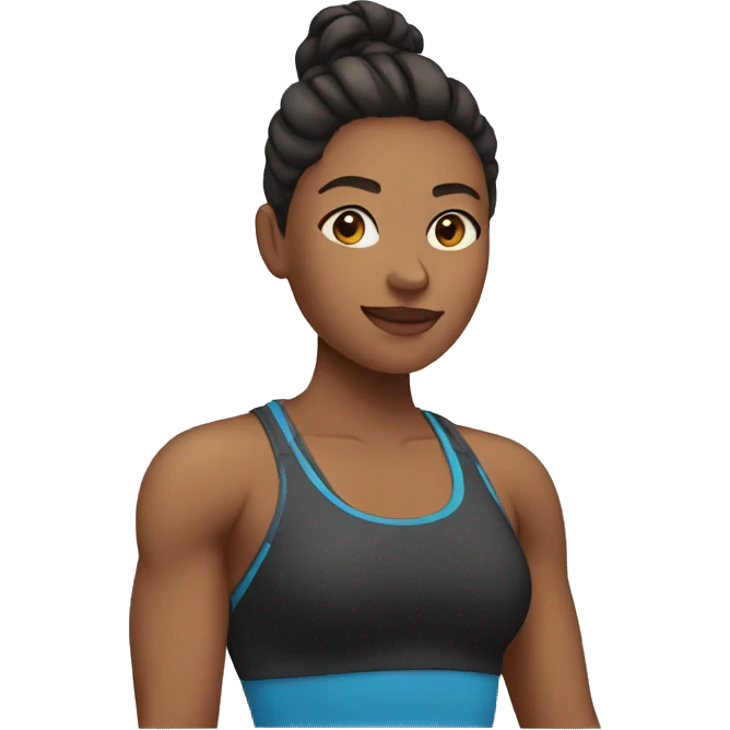 Gym woman emoji