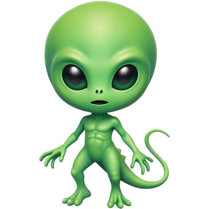 Frisky Alien  emoji