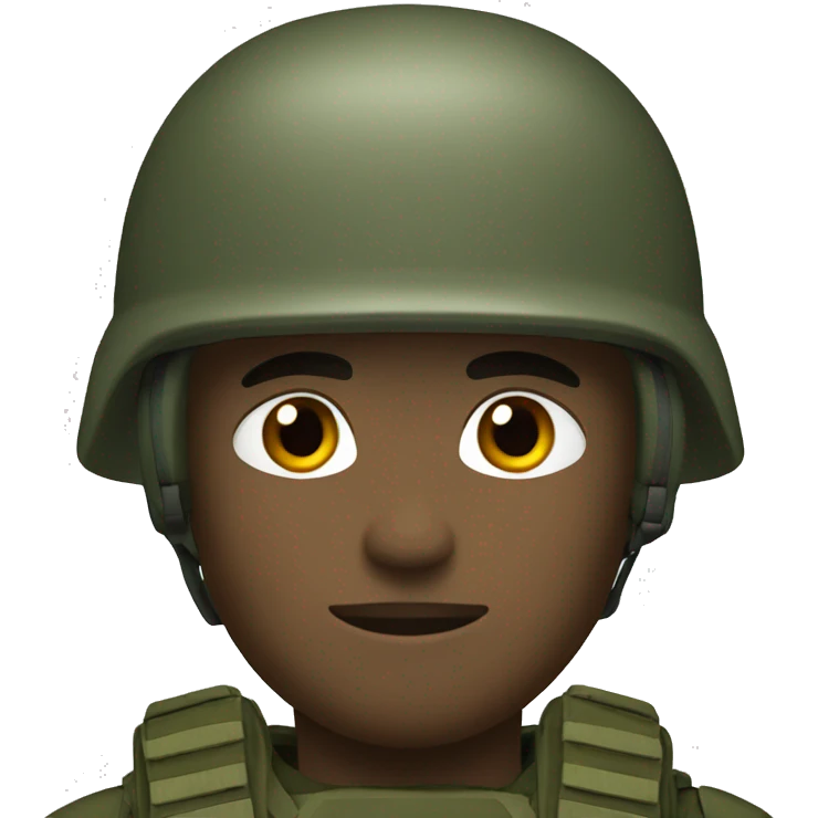 Military commando emoji