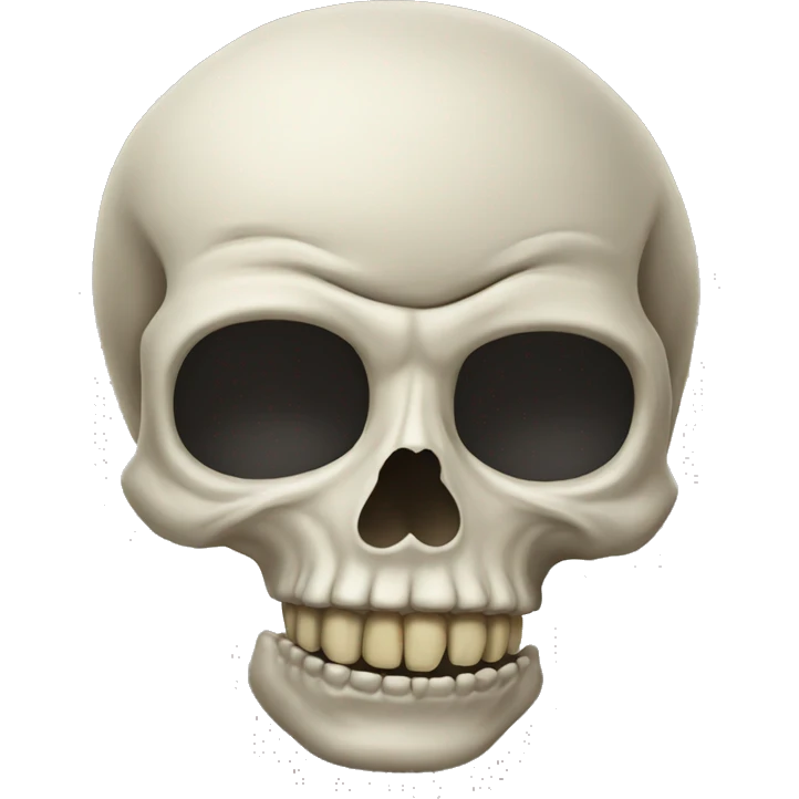 Esplosive skull emoji