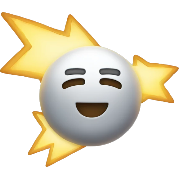 An emoji with "KT" written on it, but make it electric, with effects and motion to show it's fast. ⚡ emoji