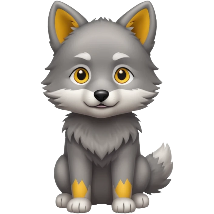 a full body of baby wolf 



















 emoji