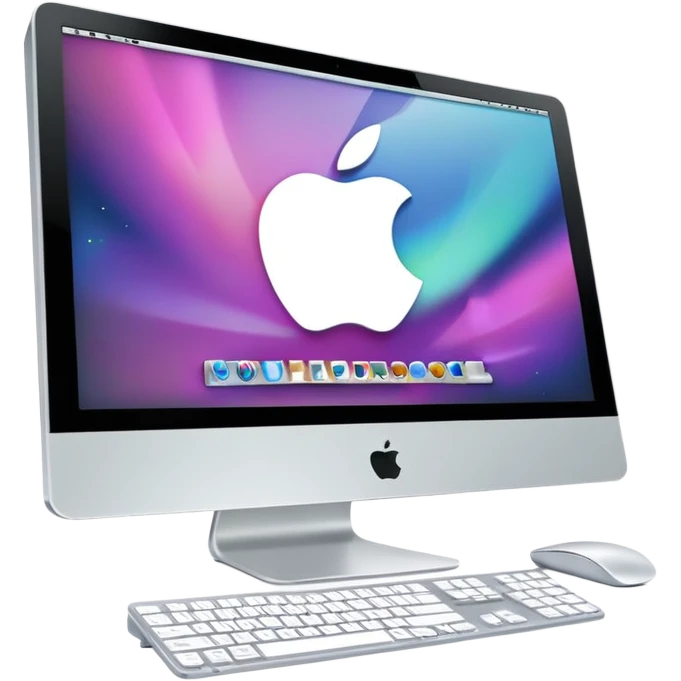 Apple iMac Y2K emoji