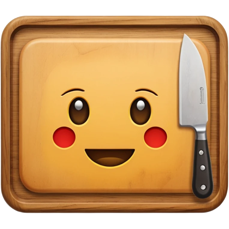 cutting board emoji