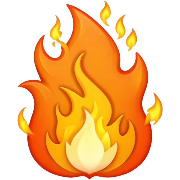 Blaze flame emoji