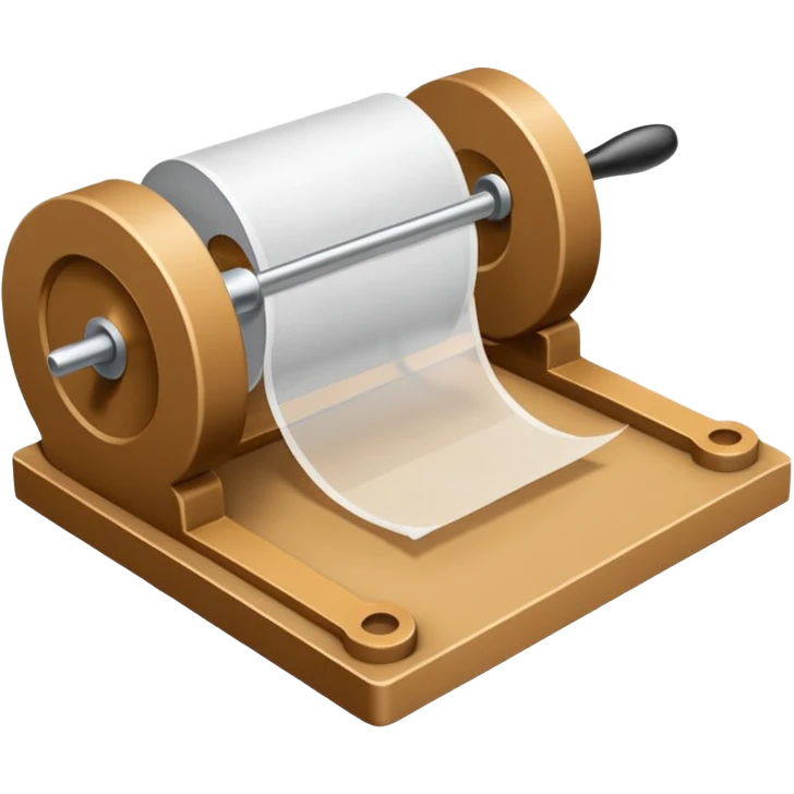 Représente moi la création d'une maquette avec un plan de travail comprenant des ciseaux du papier du scotch de la colle  du fil etc emoji