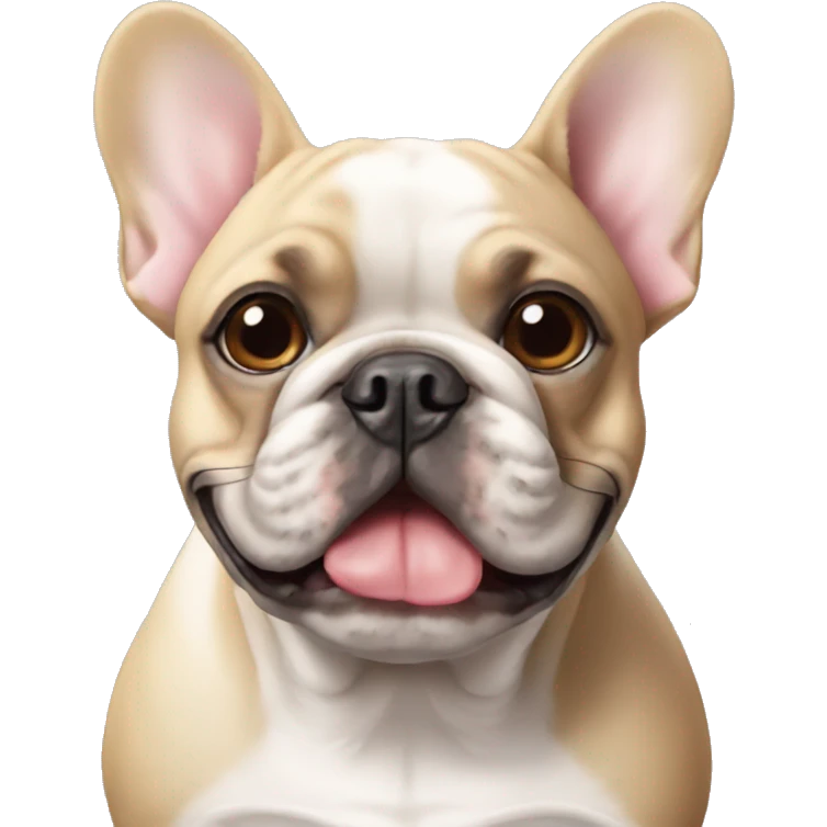 French bulldog emoji