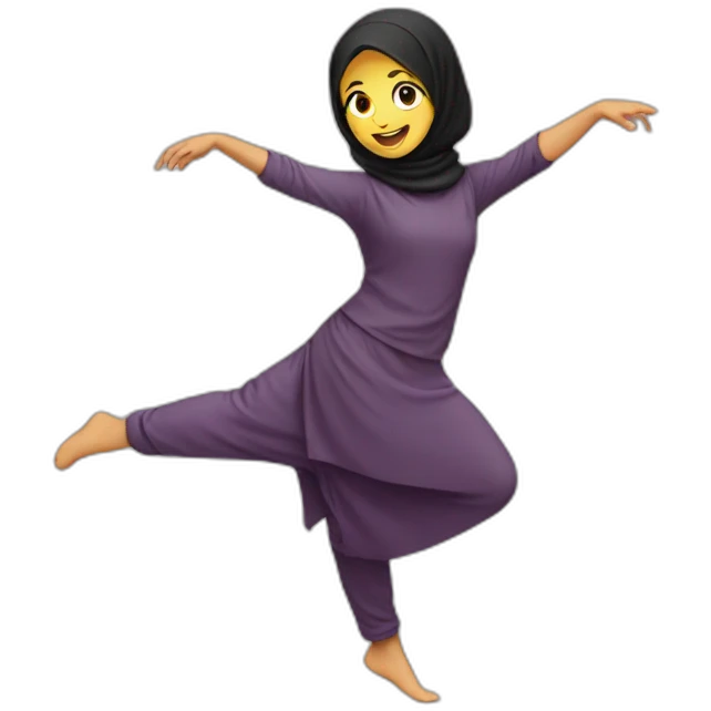dancing muslim girl emoji