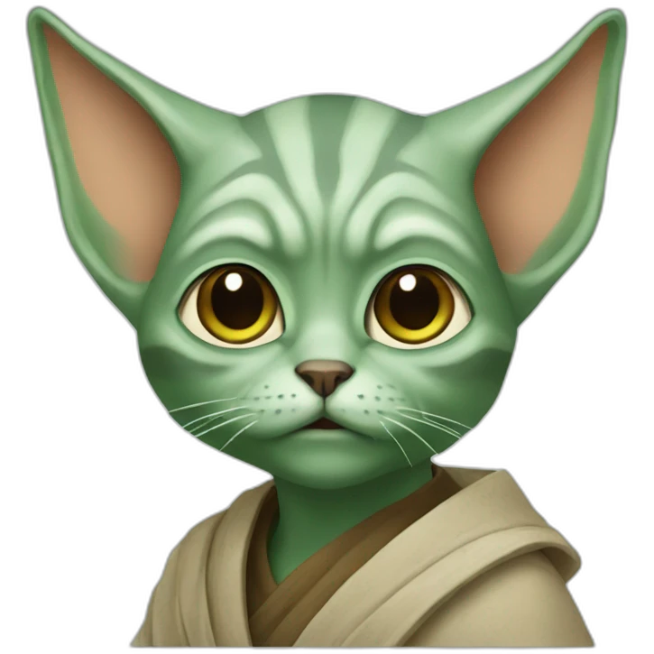 cat-Yoda emoji